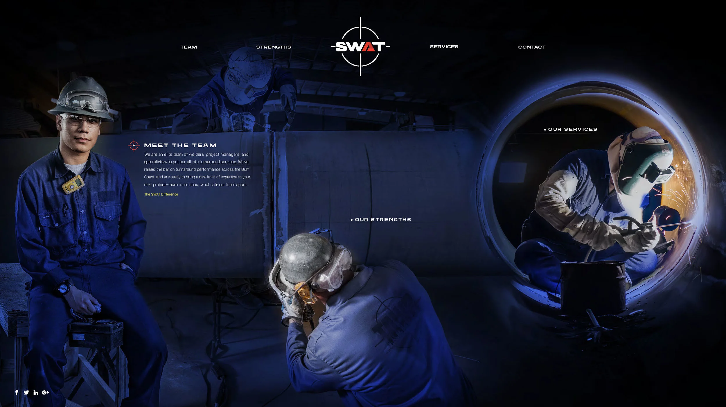 HOME PAGE &amp; MAIN NAVIGATION