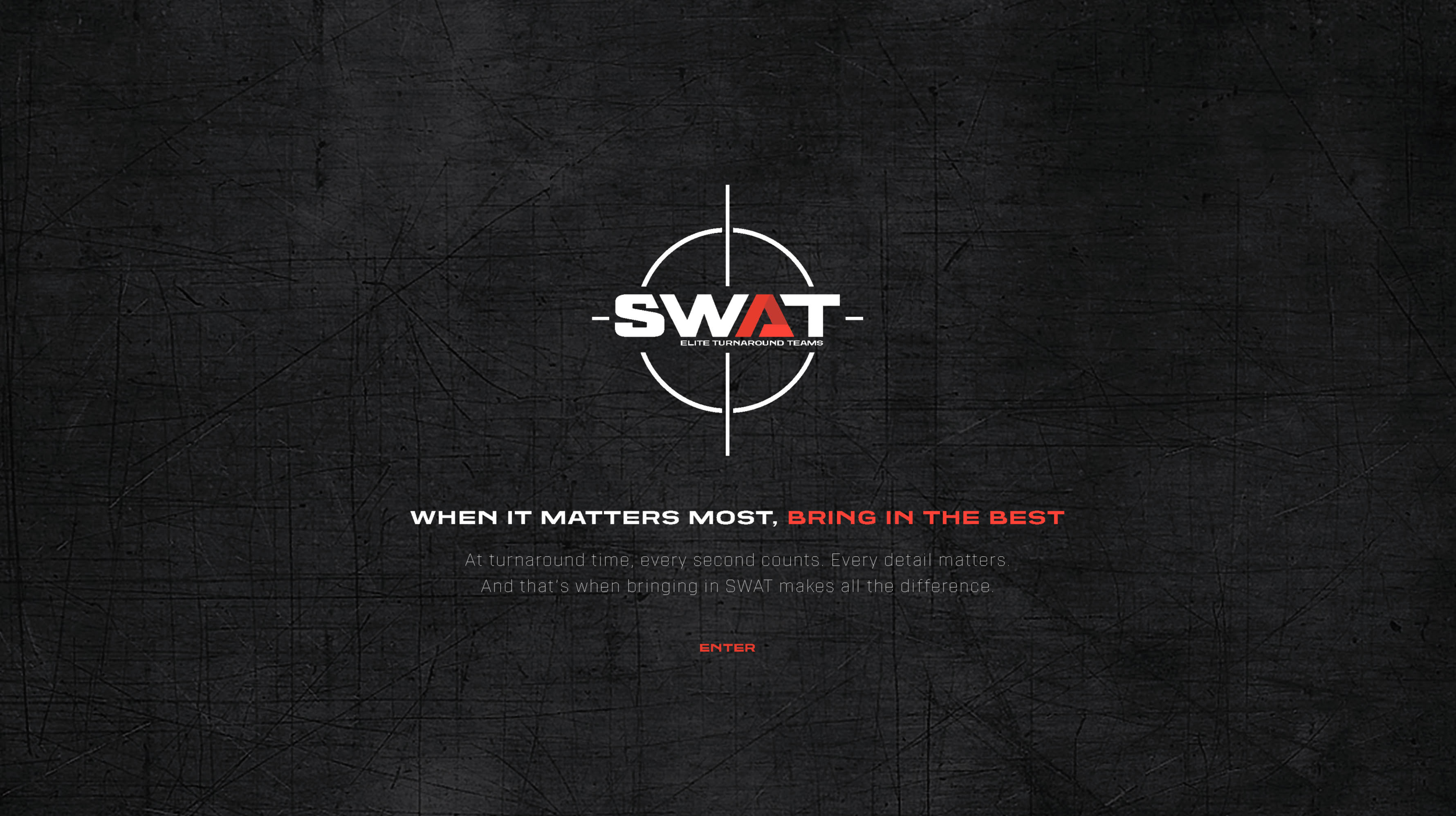 SWAT WEBSITE DESIGN