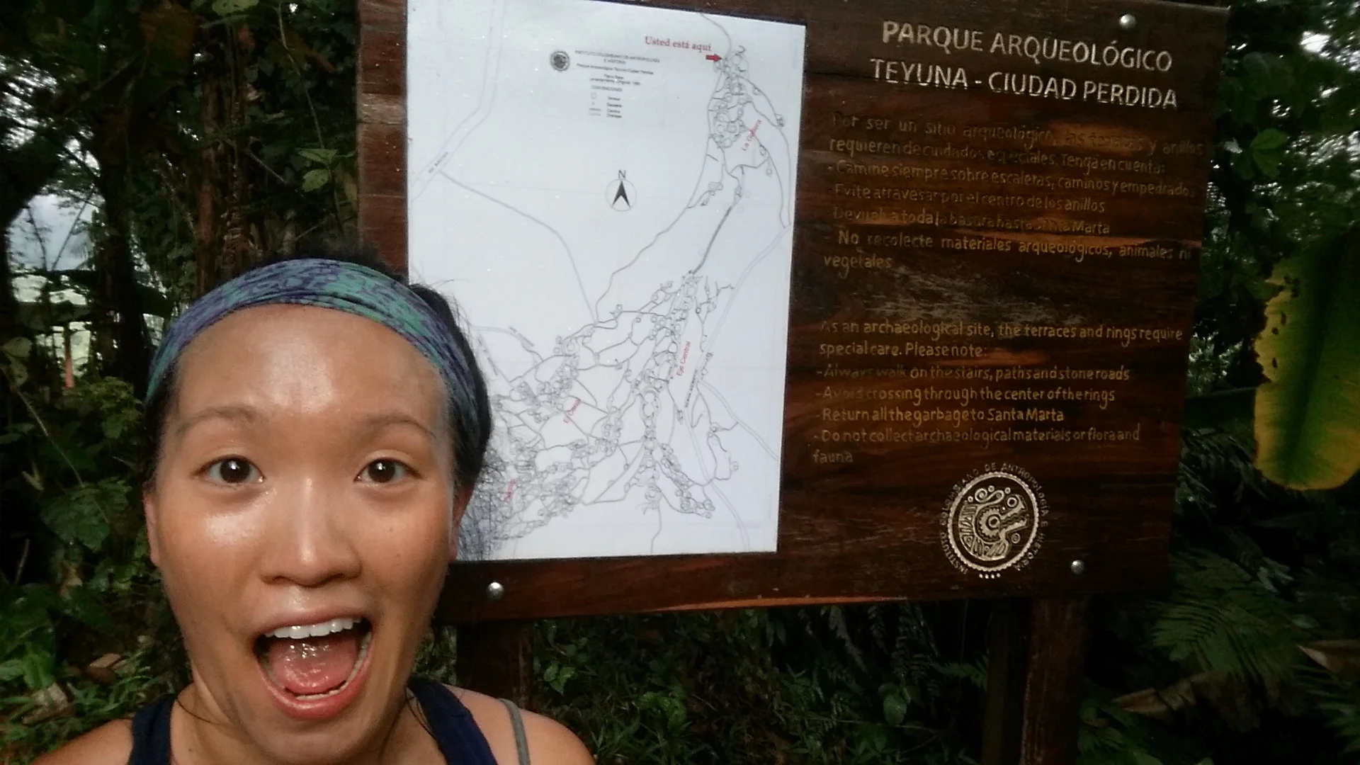 I was so sweaty and gross... but i made it!