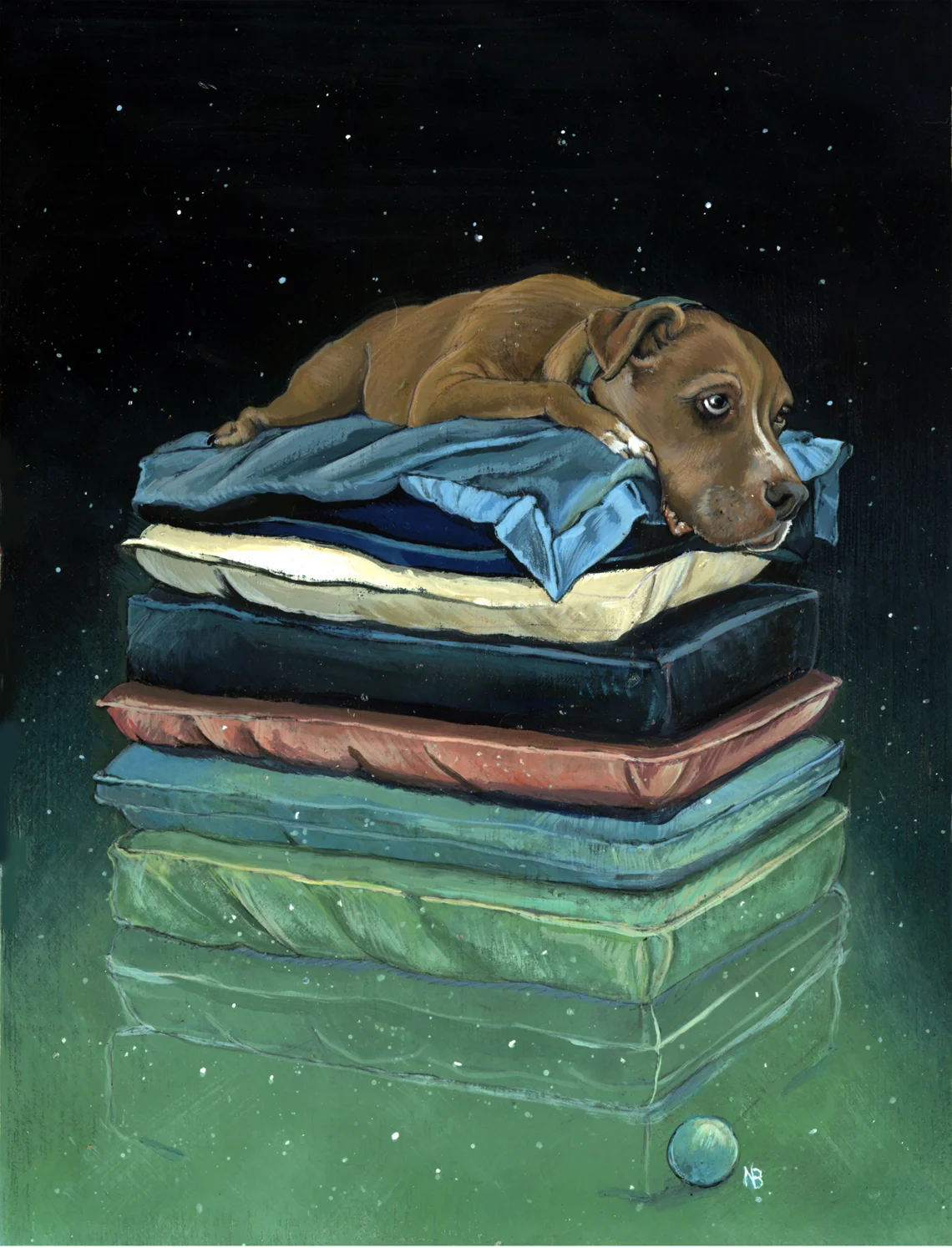 The Pitbull And The Pea