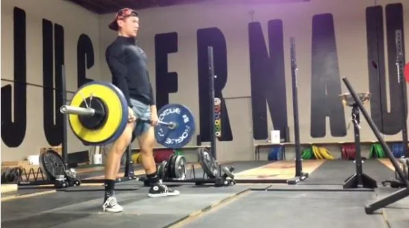 Deadlifting at Juggernaut Training Systems