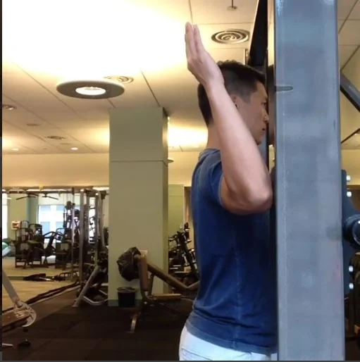 End Range Shoulder External Rotation