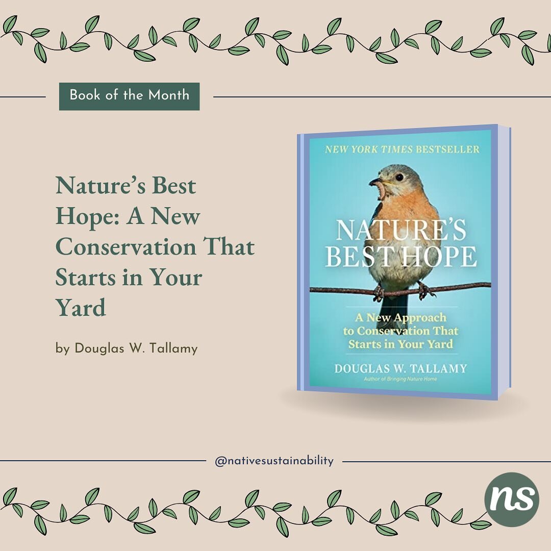 Happy September! We&rsquo;d like to start off the month by recommending a highly-praised book on a topic we love: using landscaping and gardening projects to support native wildlife and promote healthy ecosystems 🌿📖

Stay tuned for updates on how M