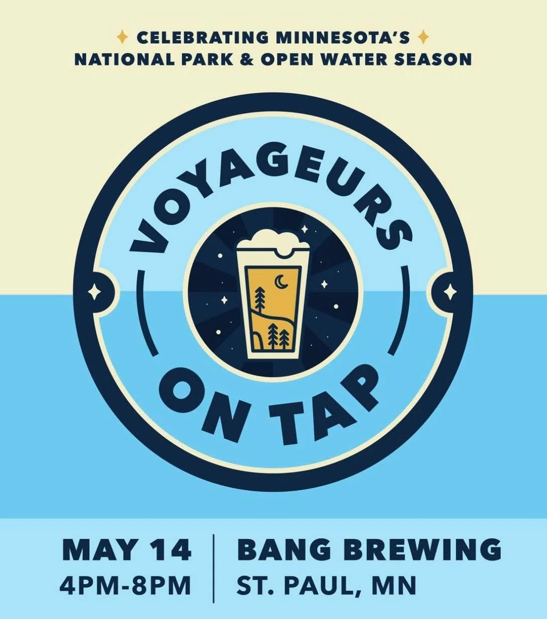 Join us in May at Voyageurs on Tap, @voyageursconservancy's relaxed evening of craft beer, environmental stewardship, meaningful fundraising, and shared appreciation of Minnesota&rsquo;s national park. 

Voyageurs On Tap
Thursday, May 14, 2026
4 - 8 