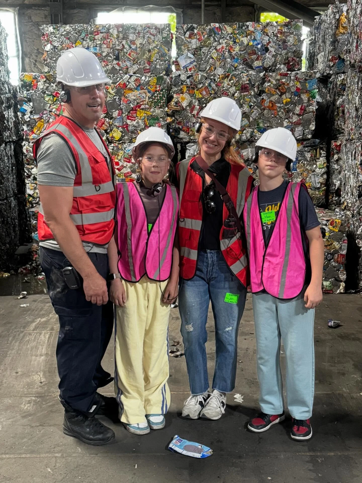 Our team member Jen and her family recently toured @eurekarecyclingmn during their community open house this past Saturday! 

As a mission-based recycler and a zero waste demonstration lab, Eureka&rsquo;s tours provide behind-the-scenes looks into th