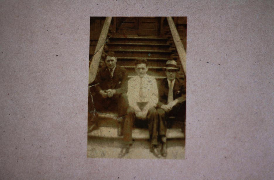 Imagery depicting a Grandfather who had lived in New York separated from his wife and family for over 20 years.