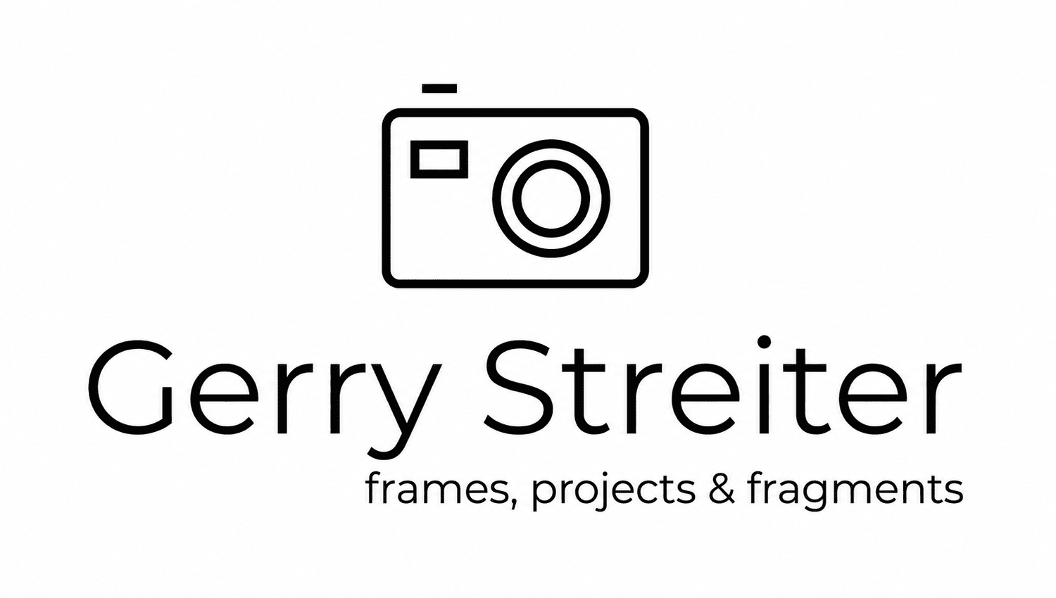 Gerry Streiter, Photography &amp; Words