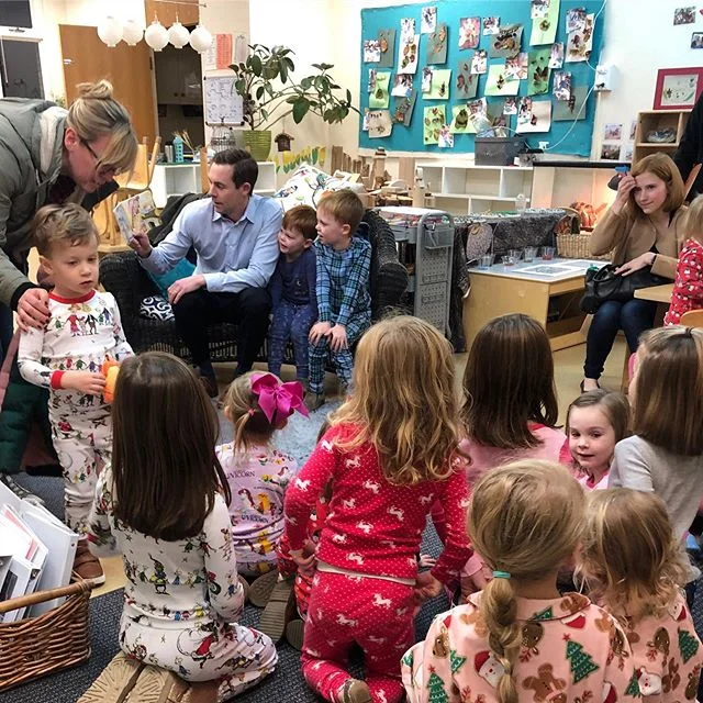 PJ Storytime was a blast! Thank you to all of our WCNS Dads for reading! Now, it&rsquo;s time for 😴...