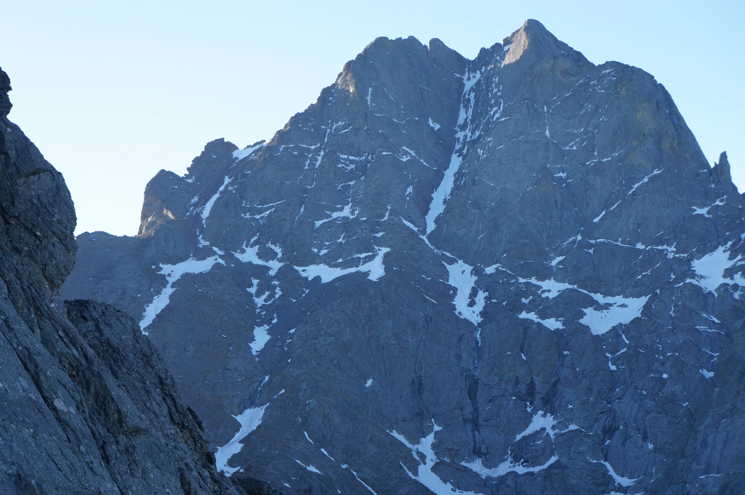 The north face of Crestone Peak; Sangre de Cristo Range, CO