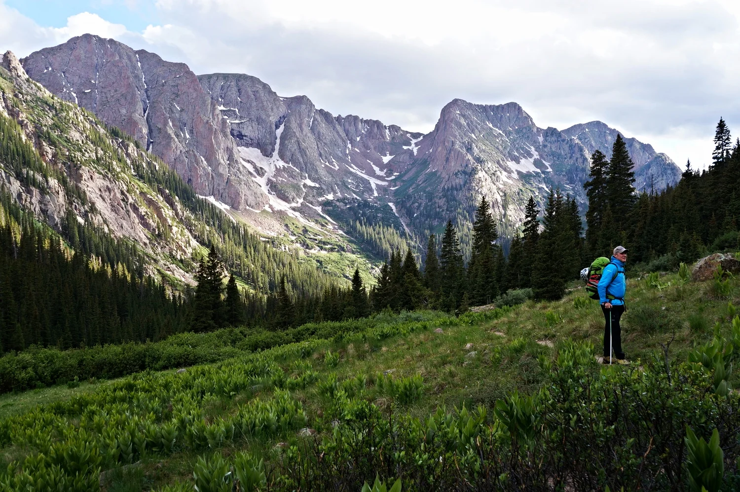 Climbing the 14ers; Chicago Basin, CO