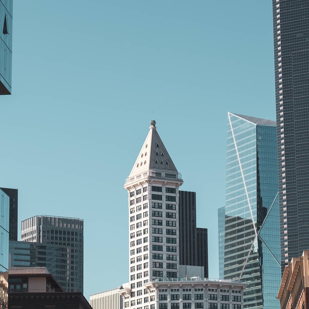 Seattle's architecture &gt; Vancouver's architecture.
.
.
.
.
.
.
#architecture #Seattle #Washington #Canon  #Canon80D #CanonCanada #travel #vancouver