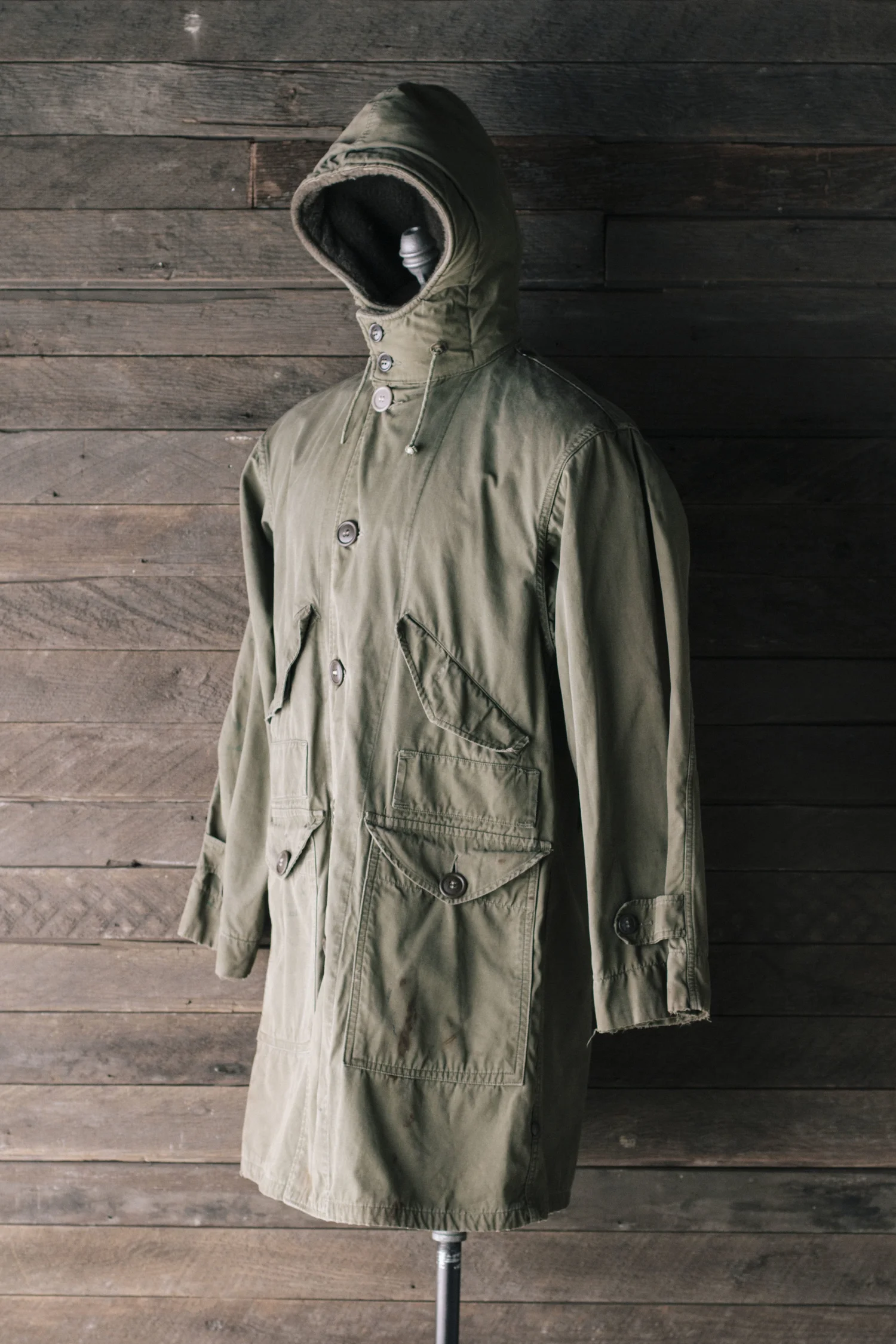 WWII PILE LINER PARKA — Velour