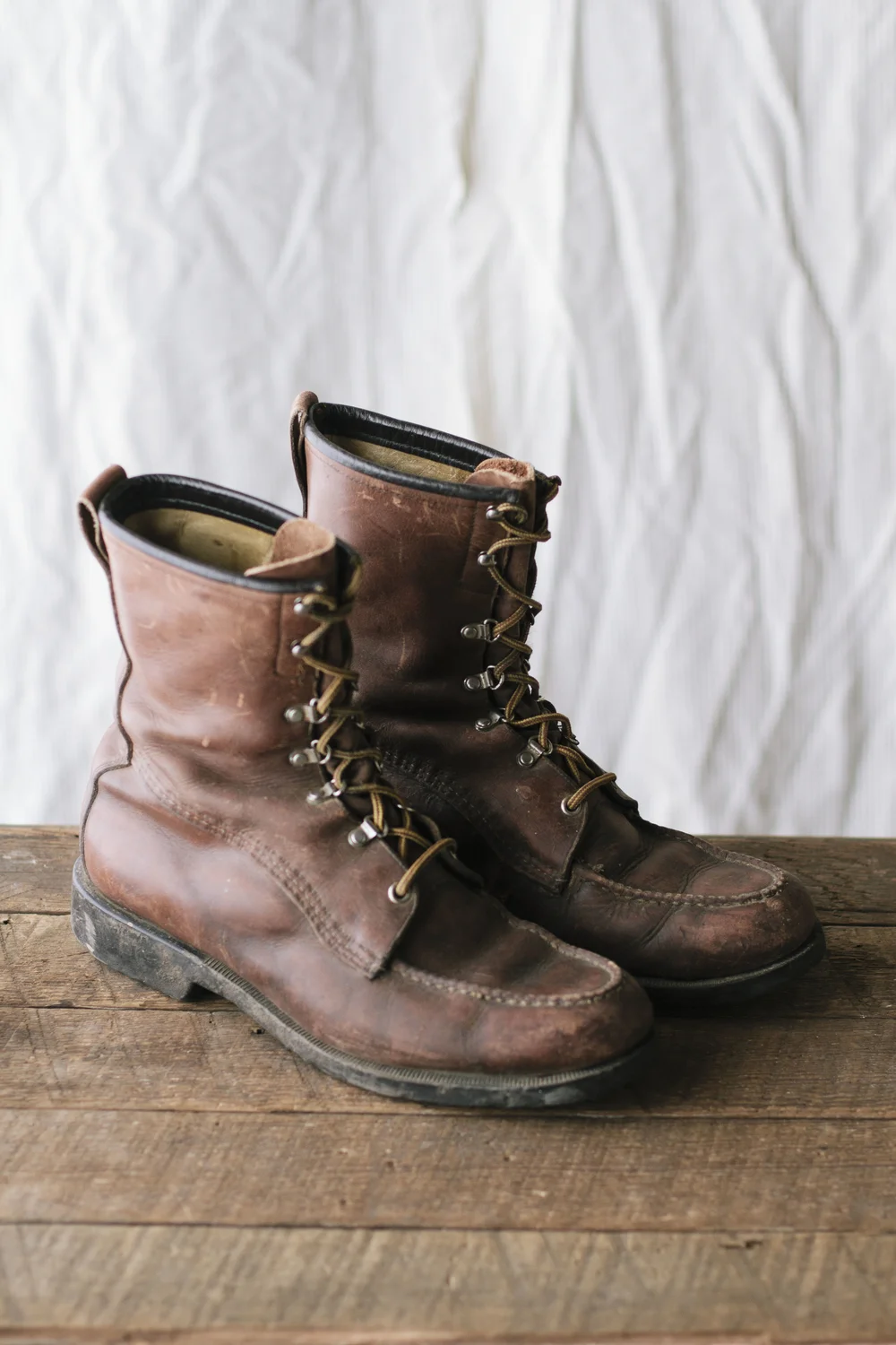 MASON CHIPEWA MOC TOE (10C) — Velour