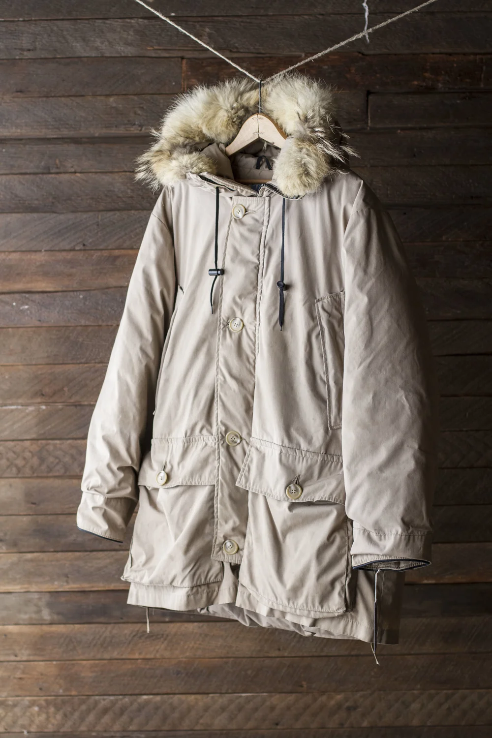 EDDIE BAUER POLAR PARKA — Velour