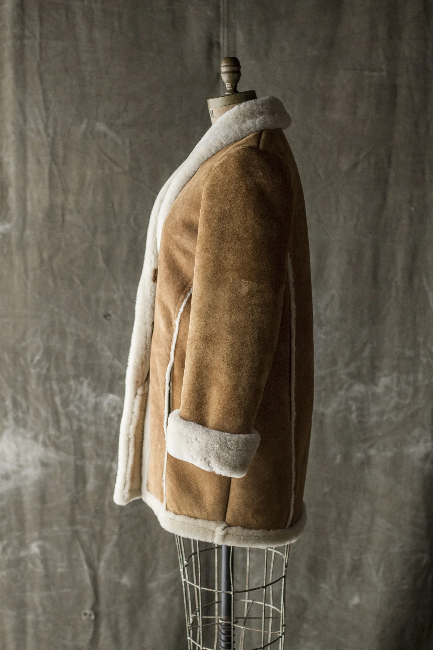 美品　shiun/シウン WOOL SHAWL COLLAR COAT【S】 shiun(シウン) ONLINE STORE / WOOL SHAWL COLLAR COAT