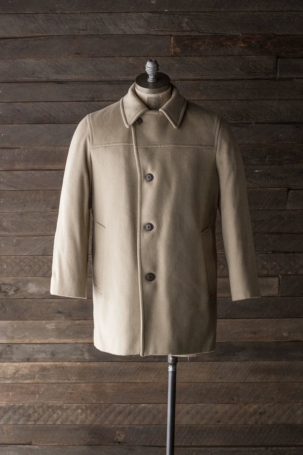 EDDIE BAUER WOOL/DOWN COAT — Velour
