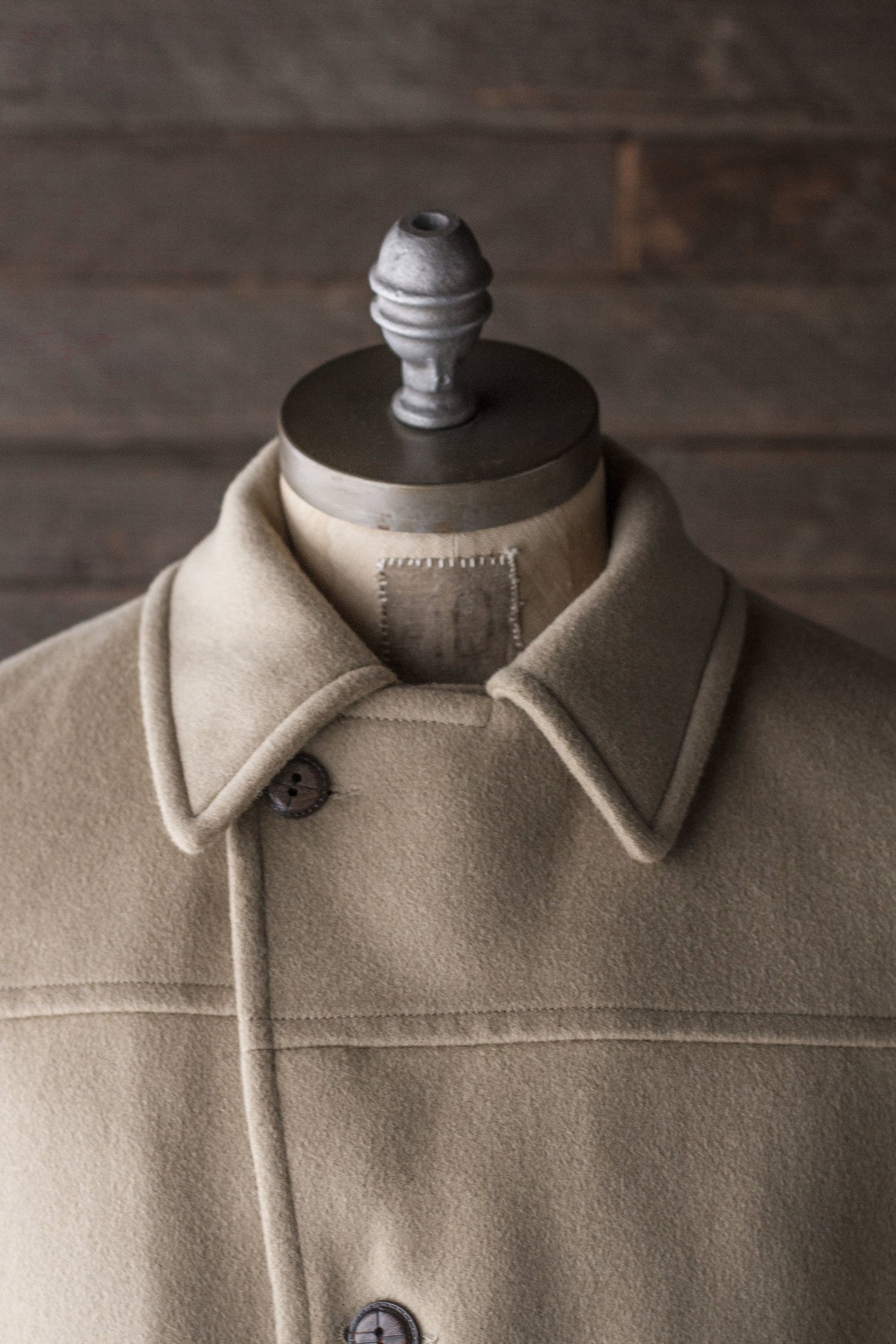 EDDIE BAUER WOOL/DOWN COAT — Velour