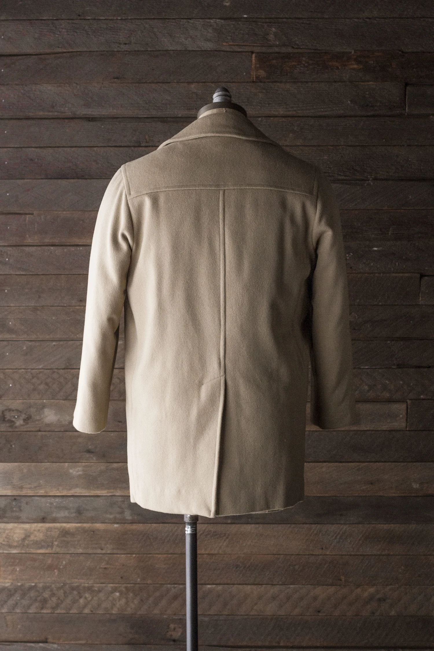 EDDIE BAUER WOOL/DOWN COAT — Velour