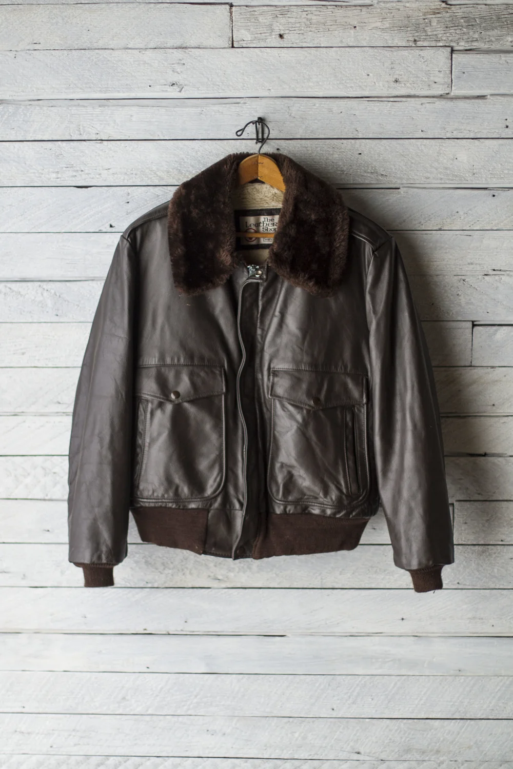80年代 Sears G-1タイプ leather jacket SEARS LEATHER SHOP G-1 BOMBER — Velour