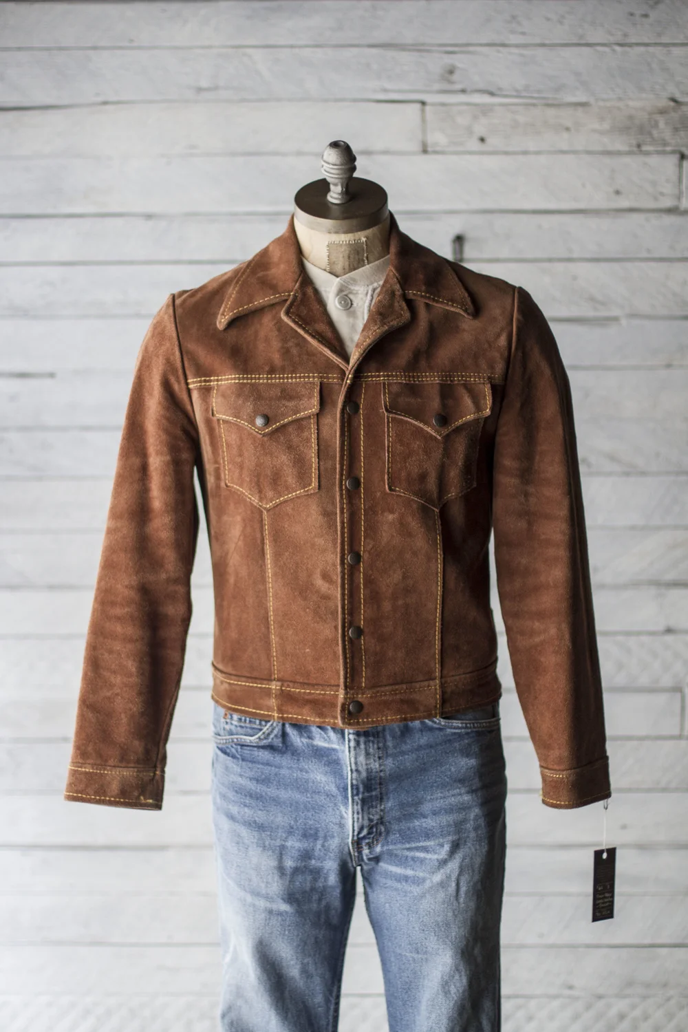 PIONEER WEAR SUEDE JACKET — Velour