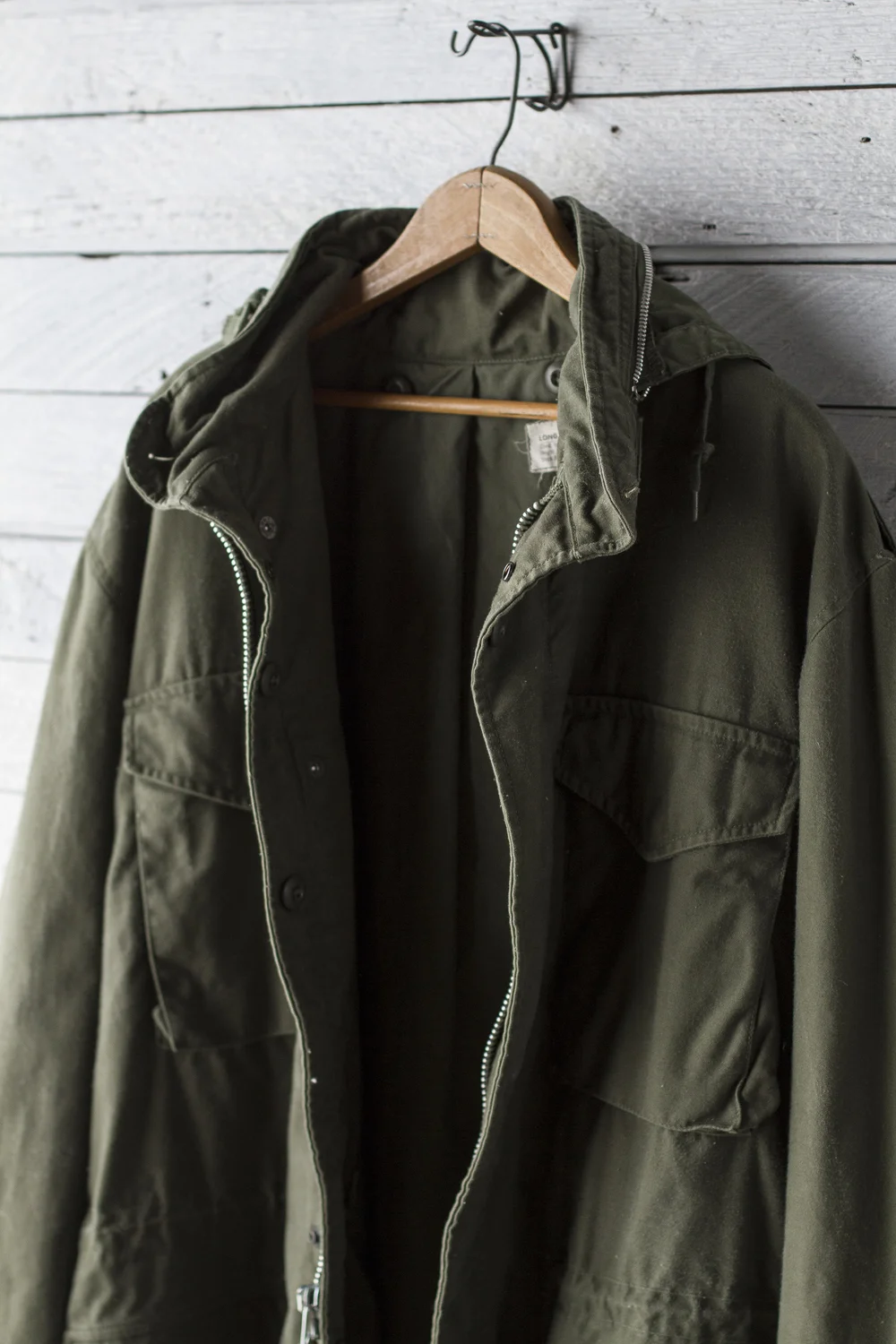 1967 M-65 USGI FIELD JACKET — Velour