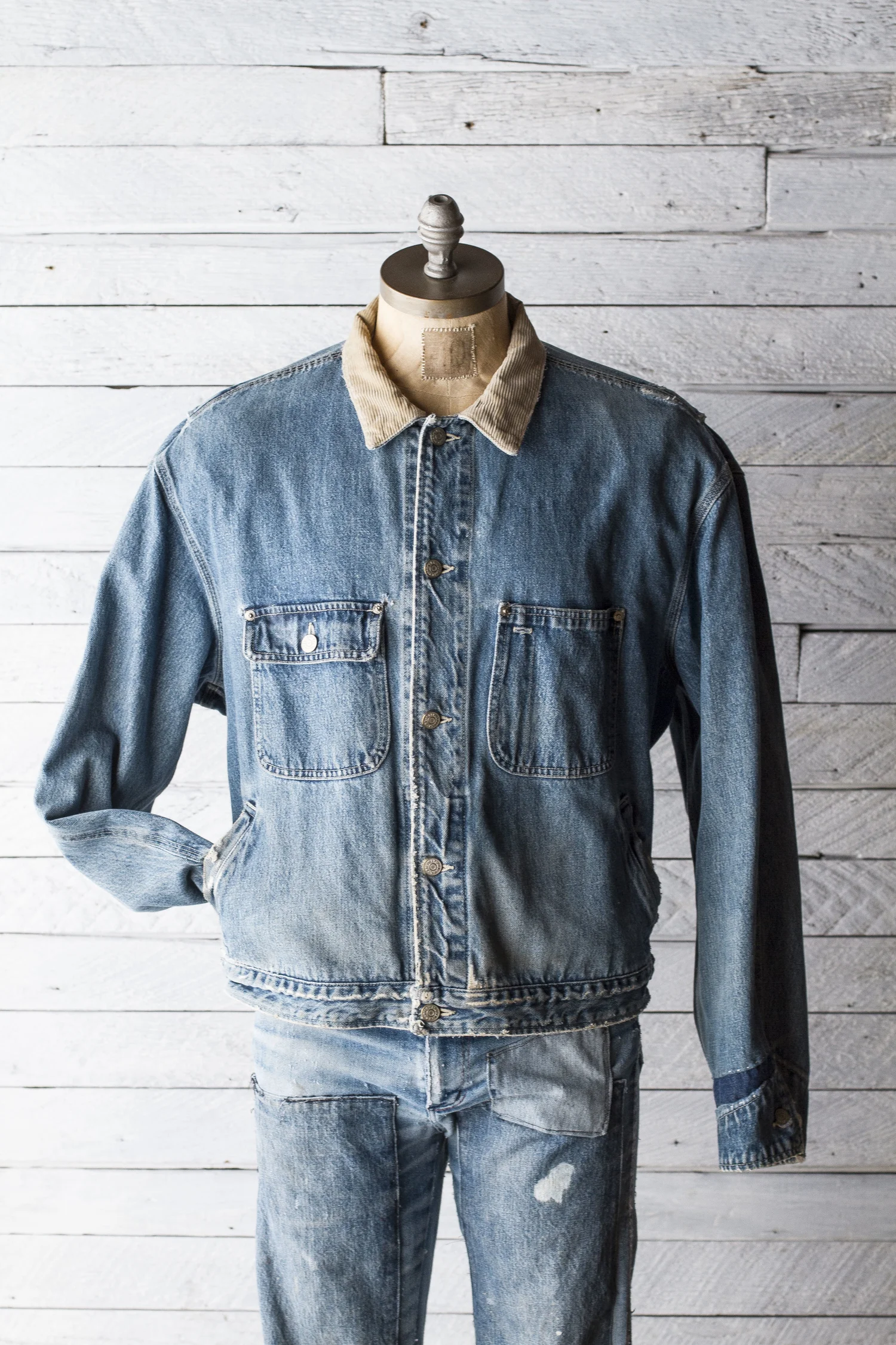 DOUBLE RL DENIM JACKET — Velour