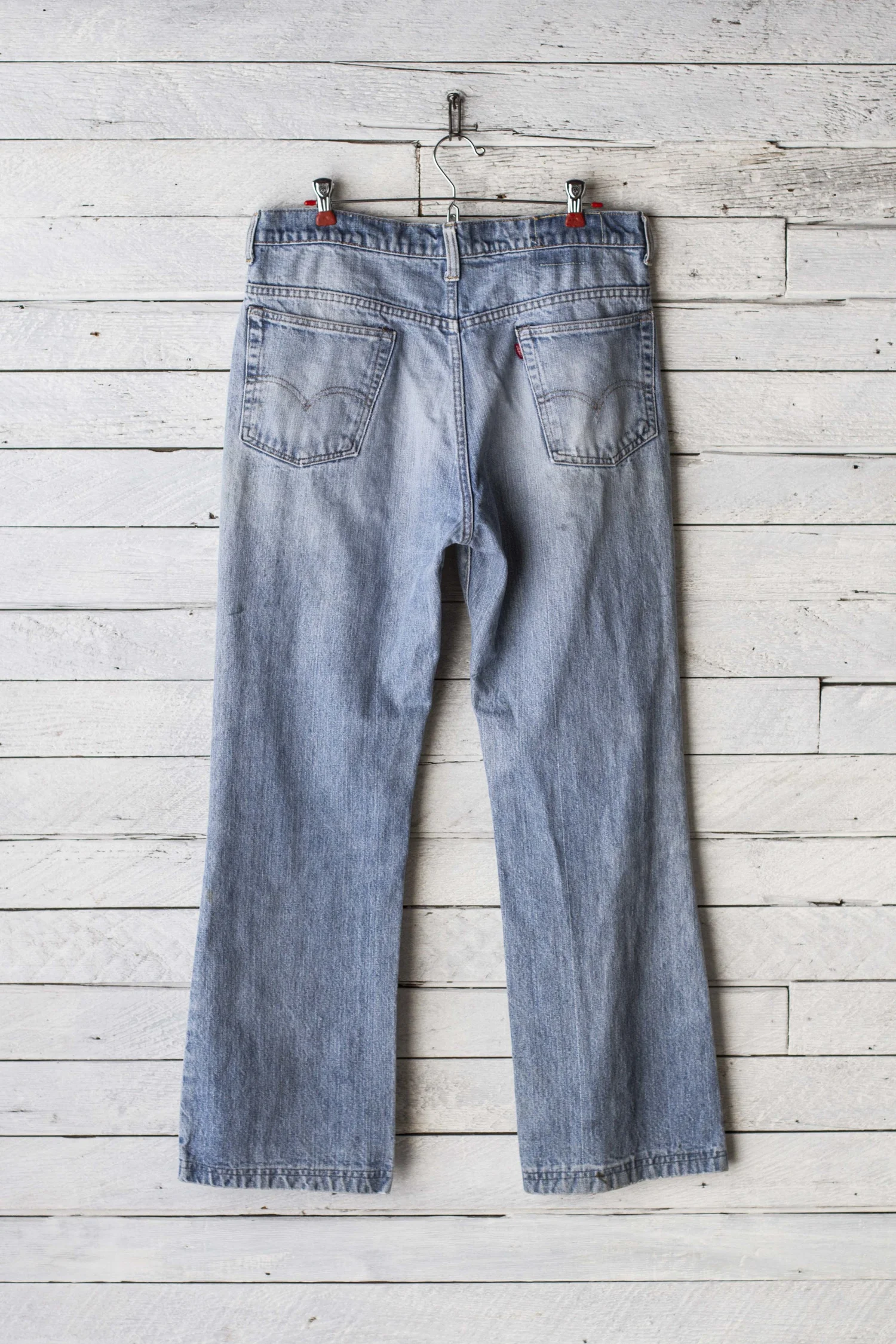 W35 SINGLE STITCH LEVI'S 517 — Velour