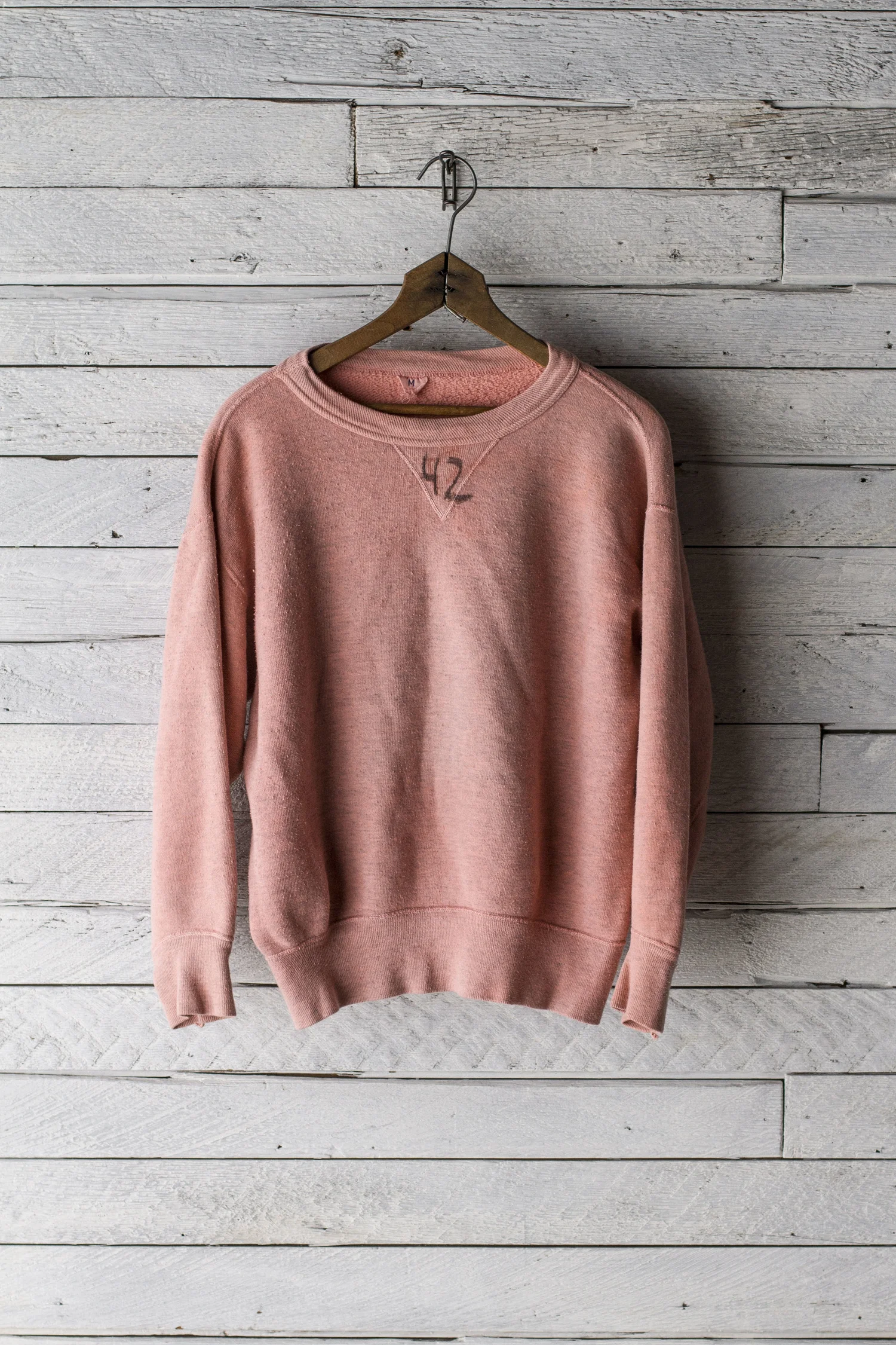 50s SINGLE V SWEATSHIRT — Velour