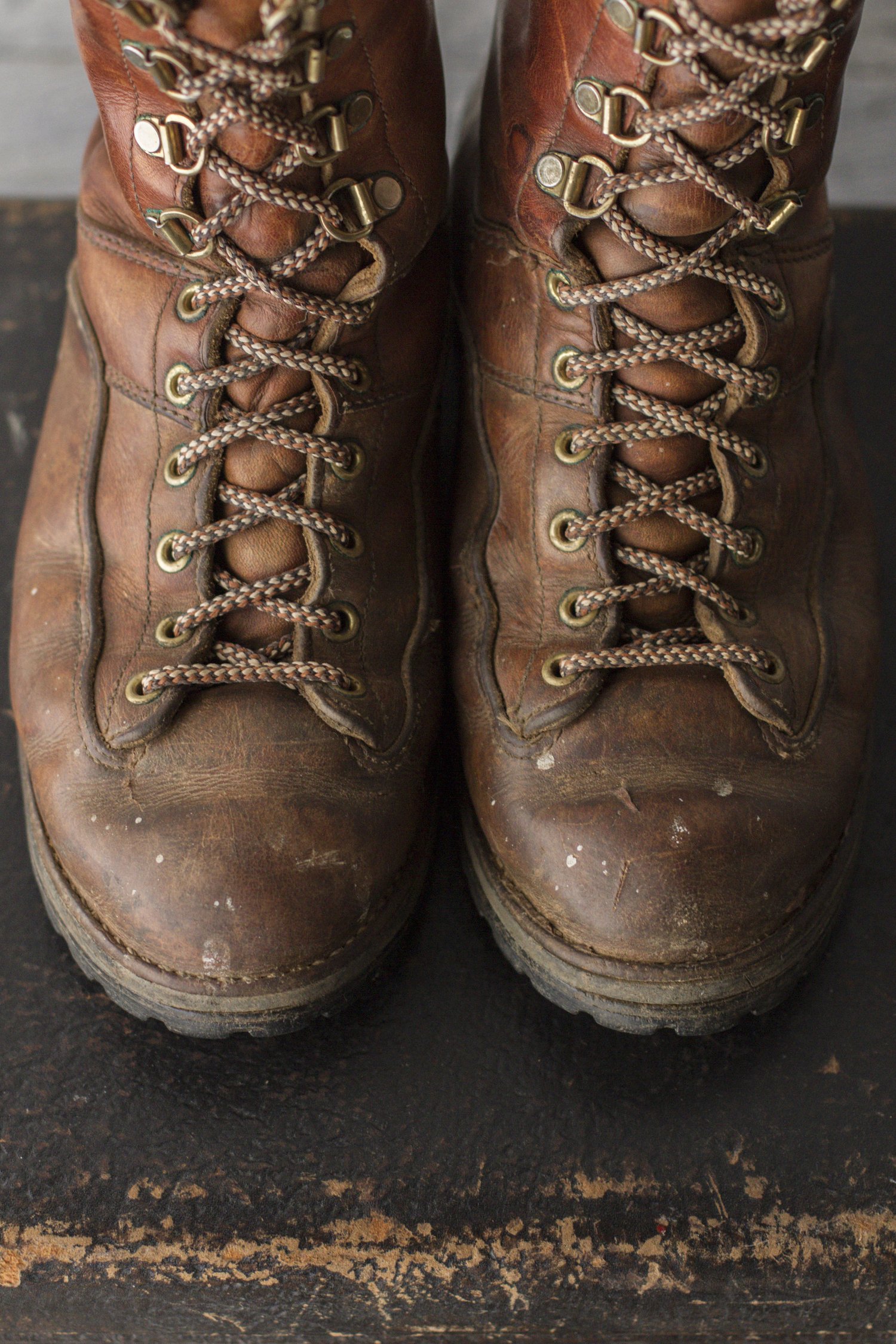 LEATHER DANNER HUNTING BOOTS — Velour display picture 3
