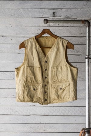 FILSON TIN CLOTH VEST — Velour