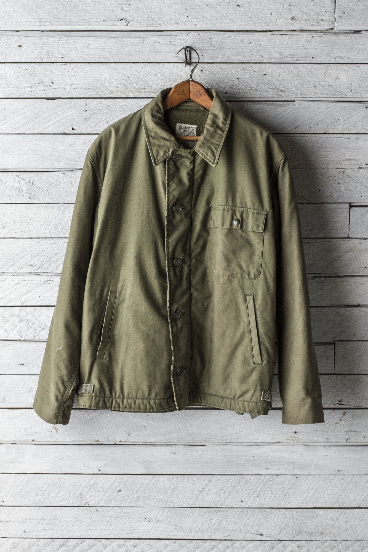 80s A-2 DECK JACKET — Velour