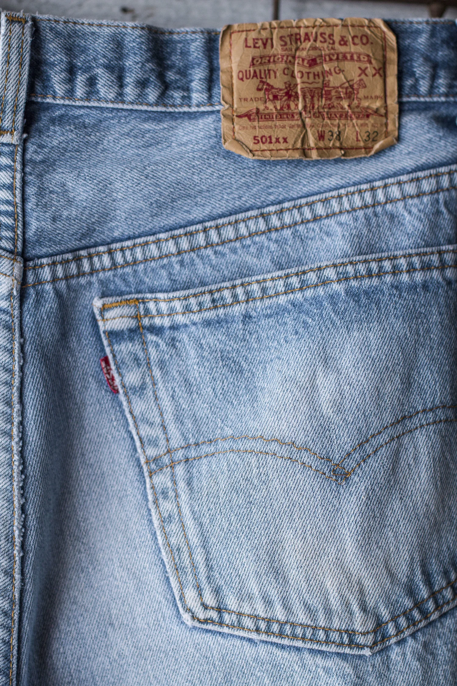 FADED LEVIS 501XX - W36