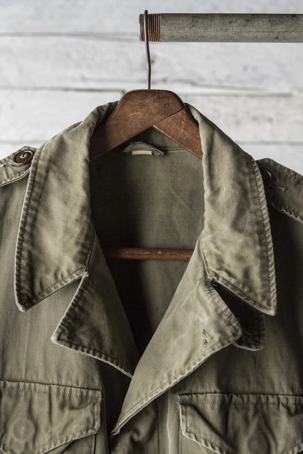 WWII M-43 FIELD JACKET 36R — Velour