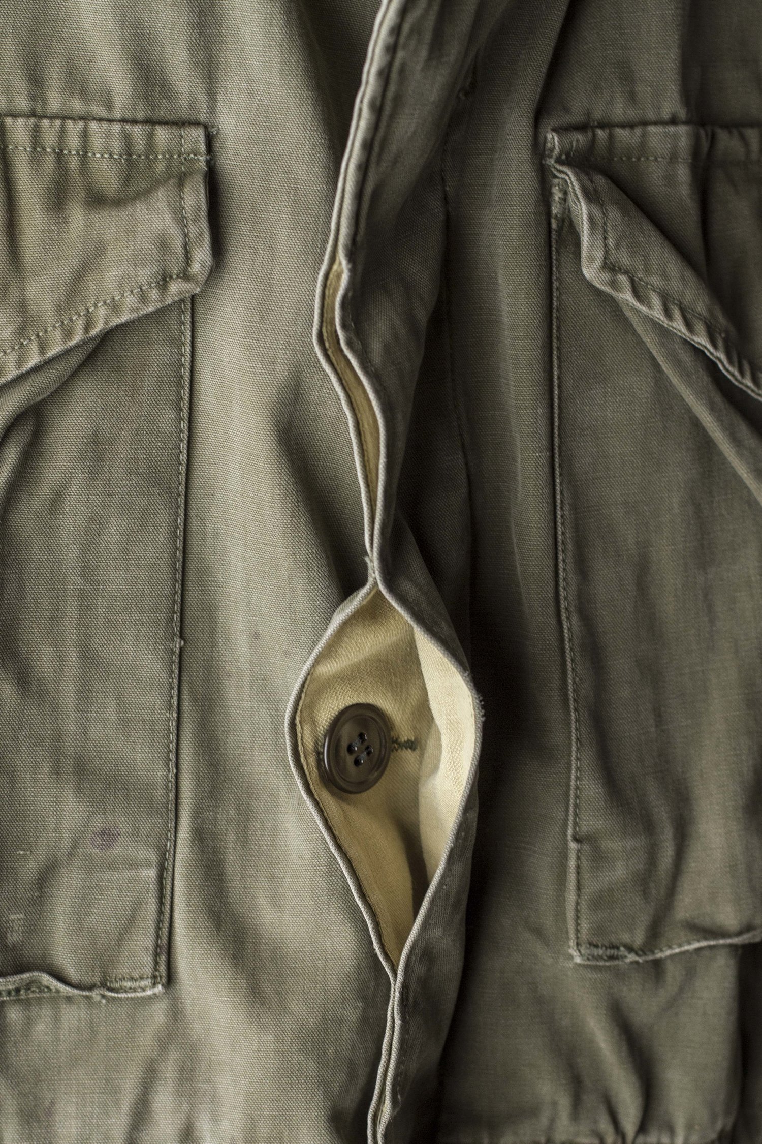 WWII M-43 FIELD JACKET 36R — Velour