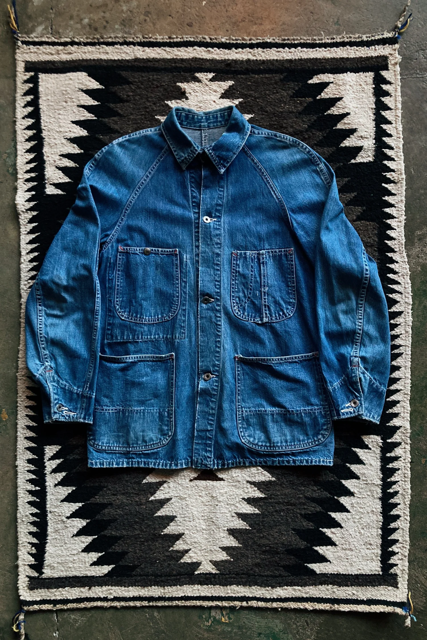 40's It's Walkers 2Pocket Chore Jacket '40s PAYDAY RAGLAN