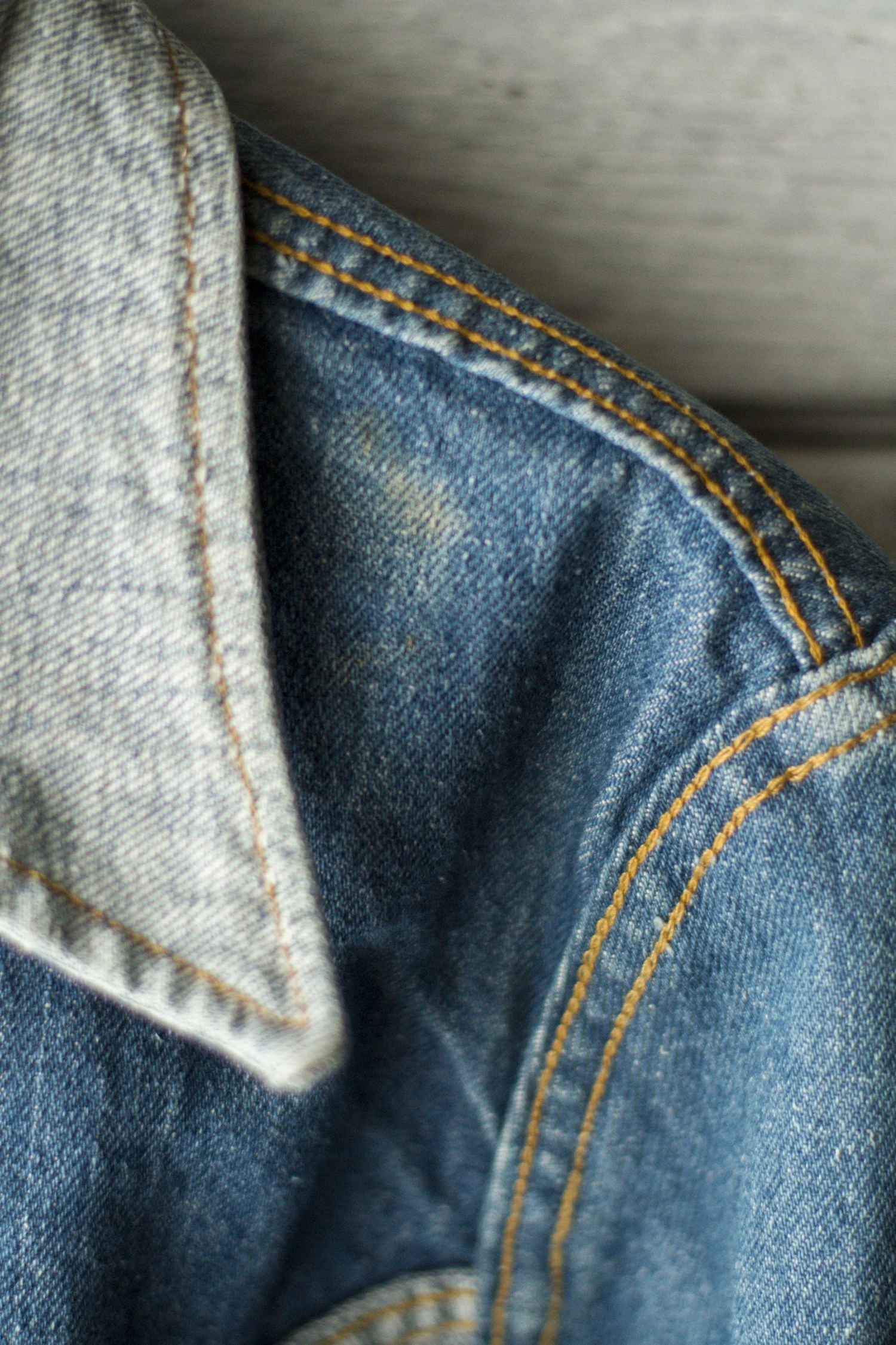 70s LEE REVERSIBLE DENIM JACKET — Velour