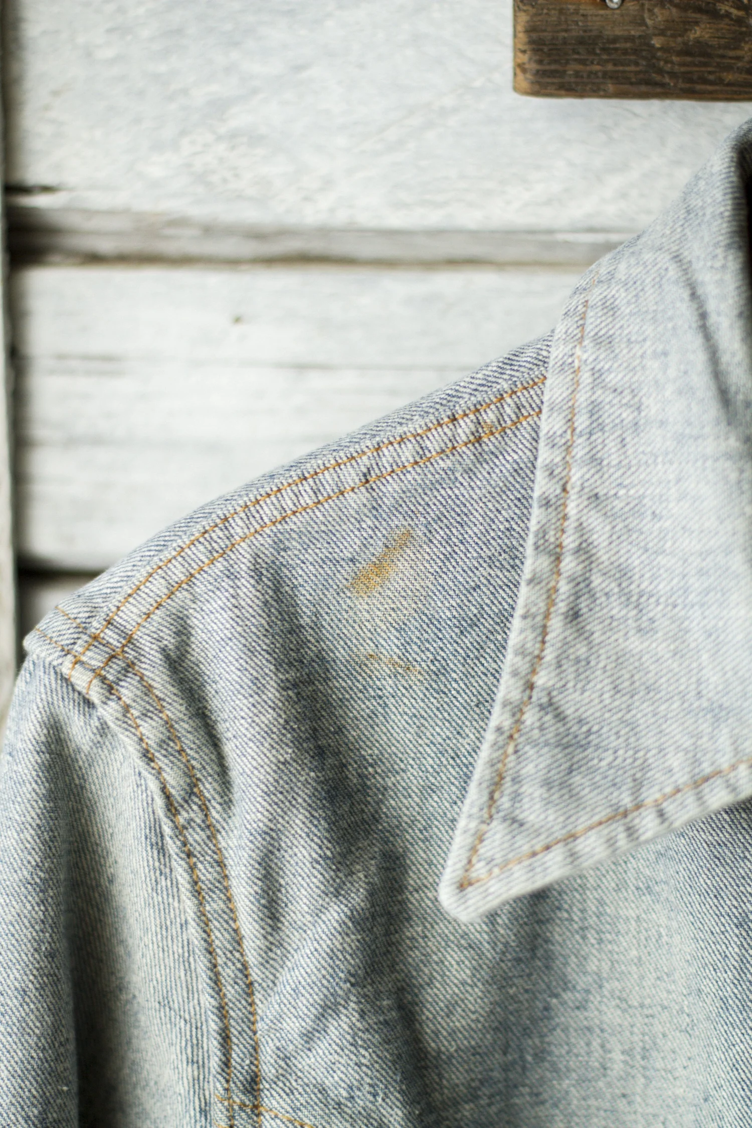 70s LEE REVERSIBLE DENIM JACKET — Velour