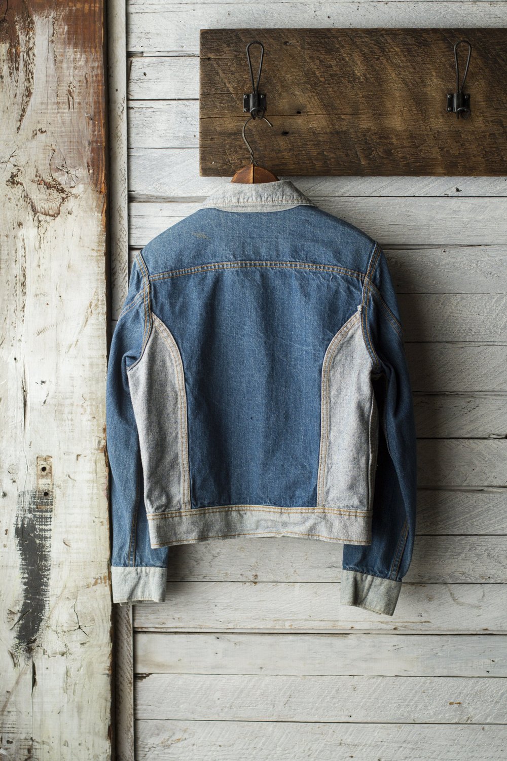 70s LEE REVERSIBLE DENIM JACKET — Velour