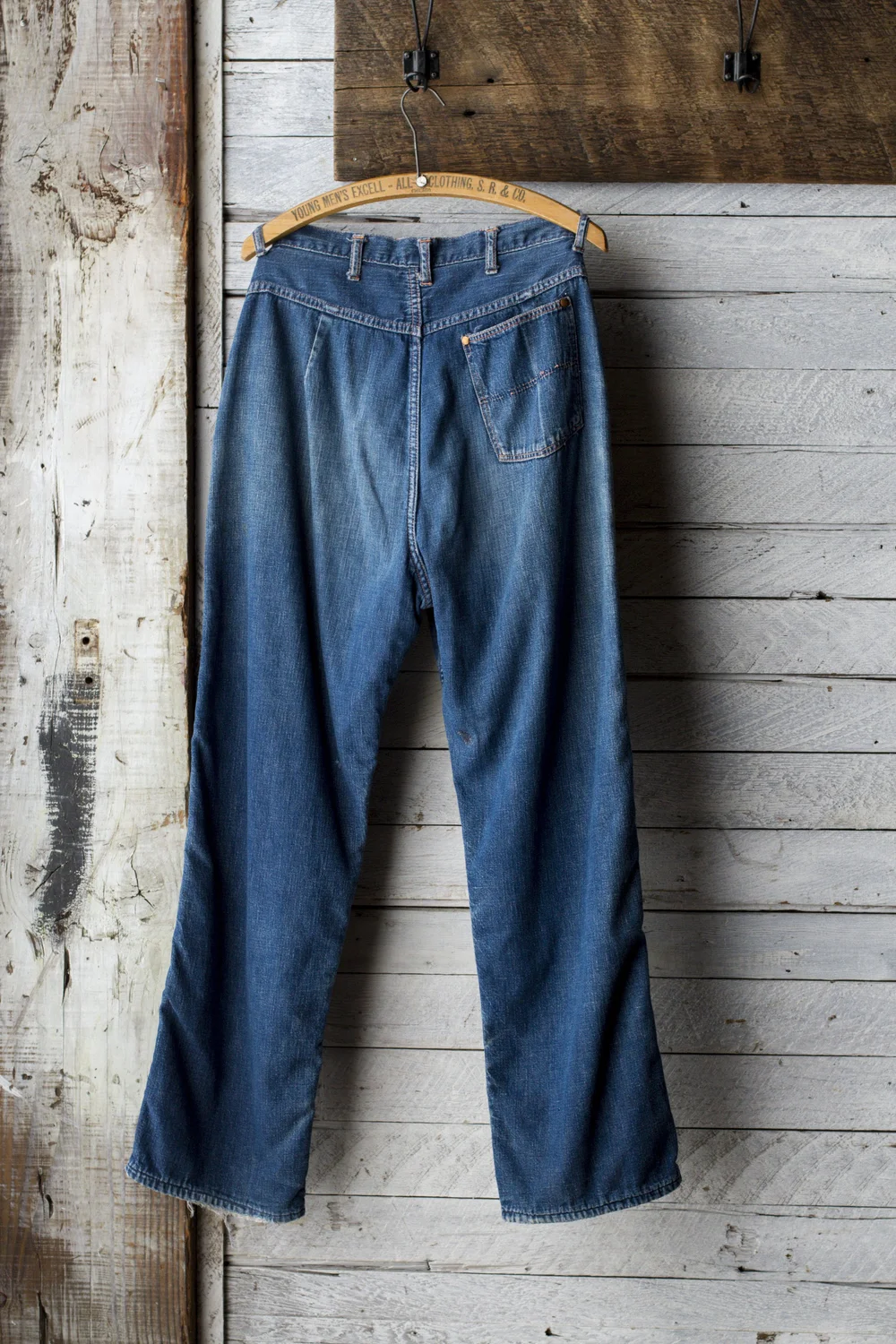 40s/'50s BLUE BELL SIDE ZIP JEANS — Velour