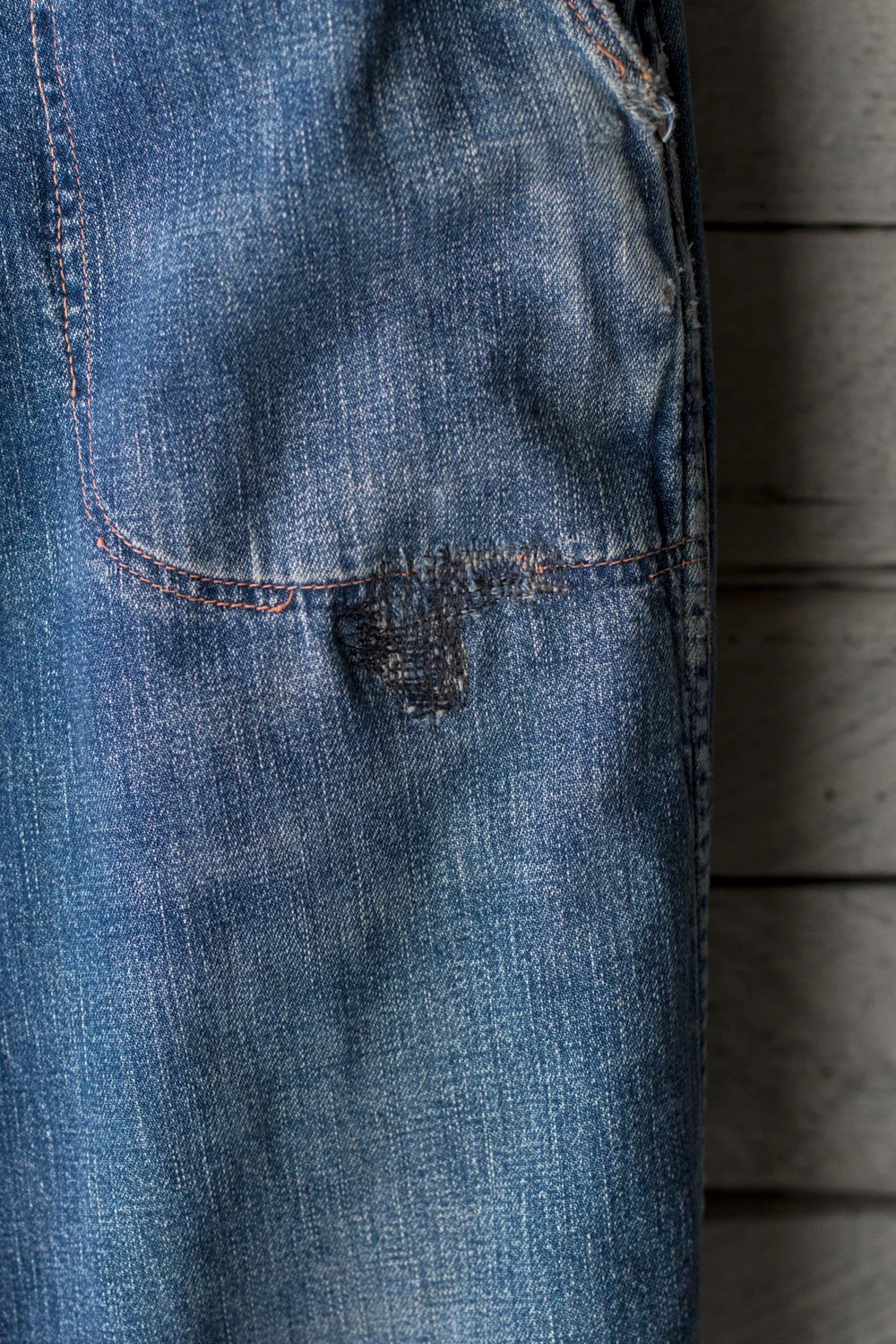 40s/'50s BLUE BELL SIDE ZIP JEANS — Velour