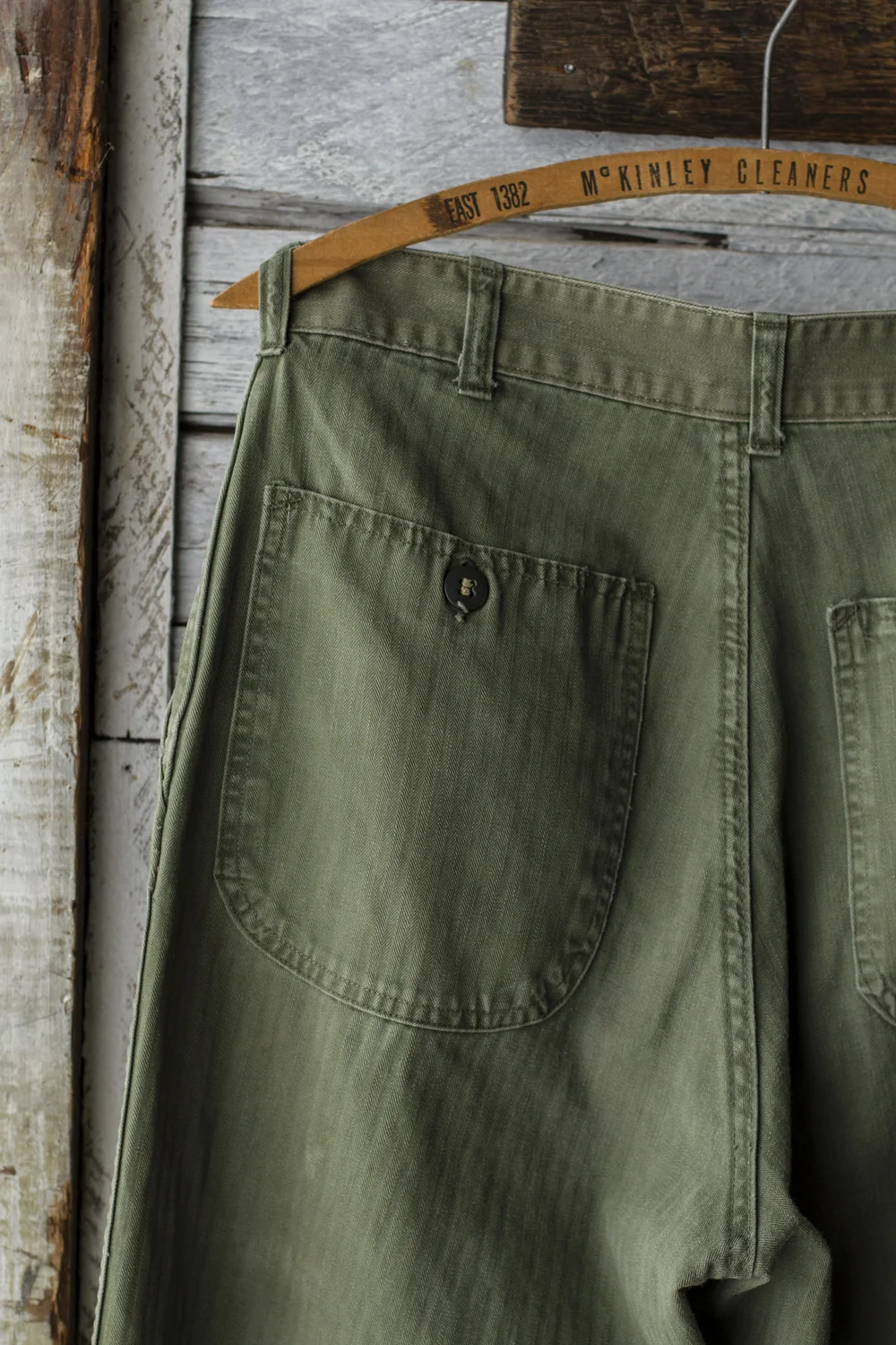 USMC P-53 HBT TROUSERS — Velour
