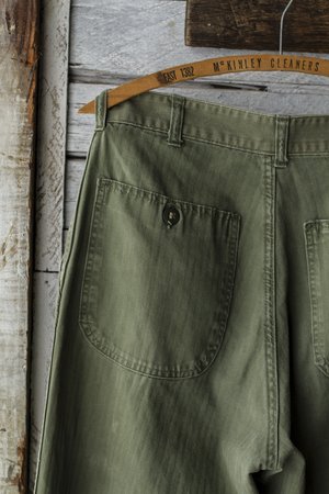 USMC P-53 HBT TROUSERS — Velour