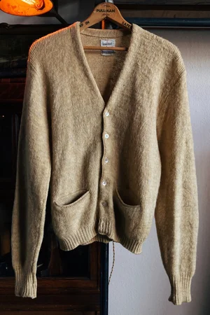 トップス 1960'STOWNE AND KING Mohair Cardigan Vintage Mohair Cardigan [Sears KINGS ROAD] [1960s-] Green