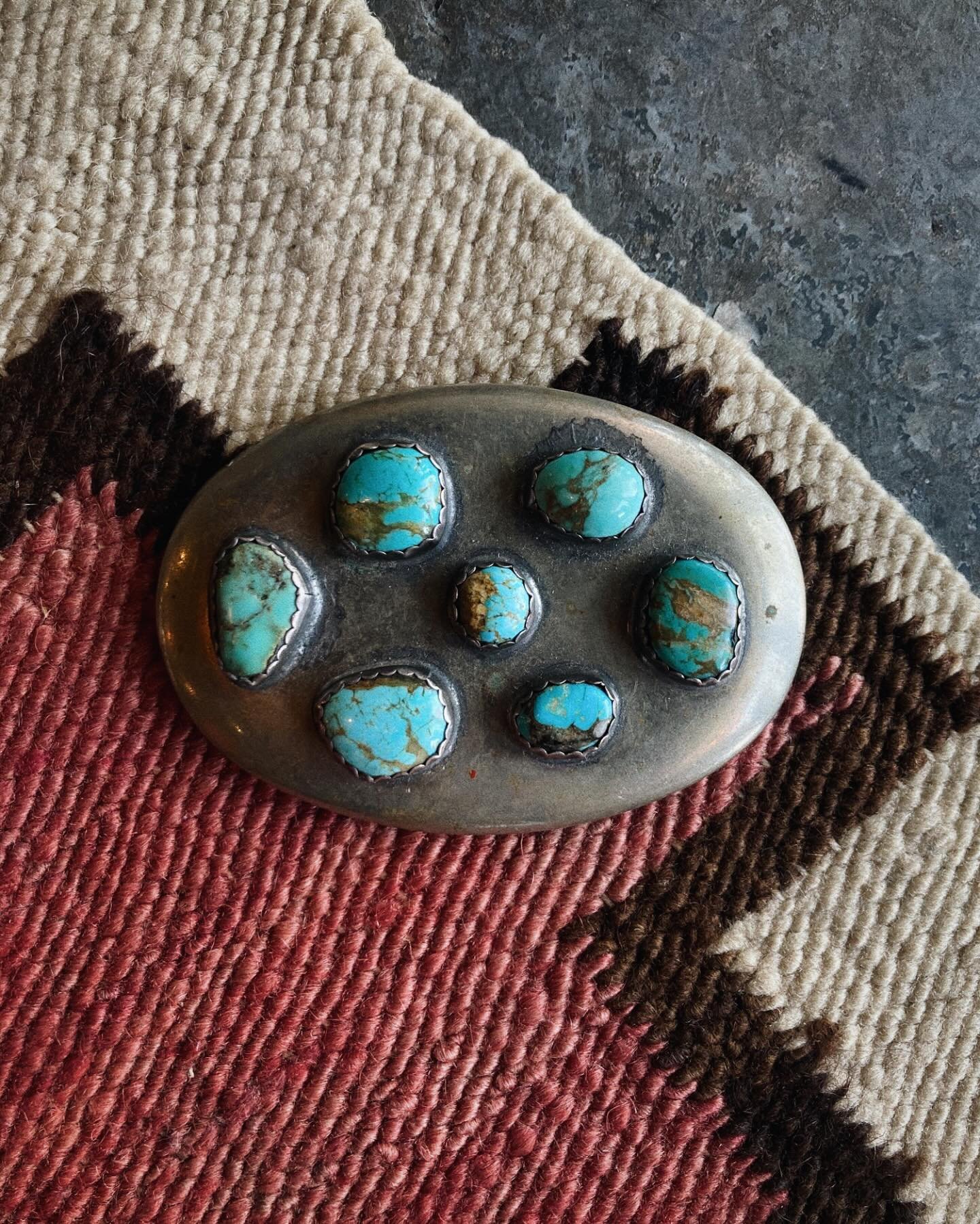 Great Navajo buckle just hit the display case.