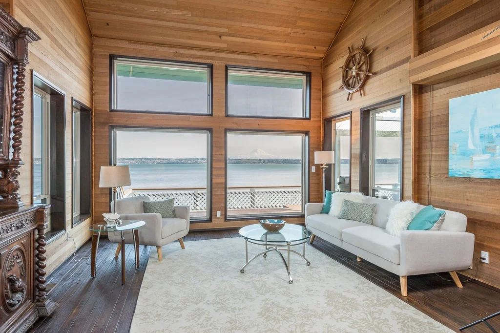Low Bank Waterfront Vashon Home