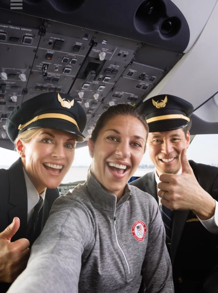 United Airlines Olympic Campaign
