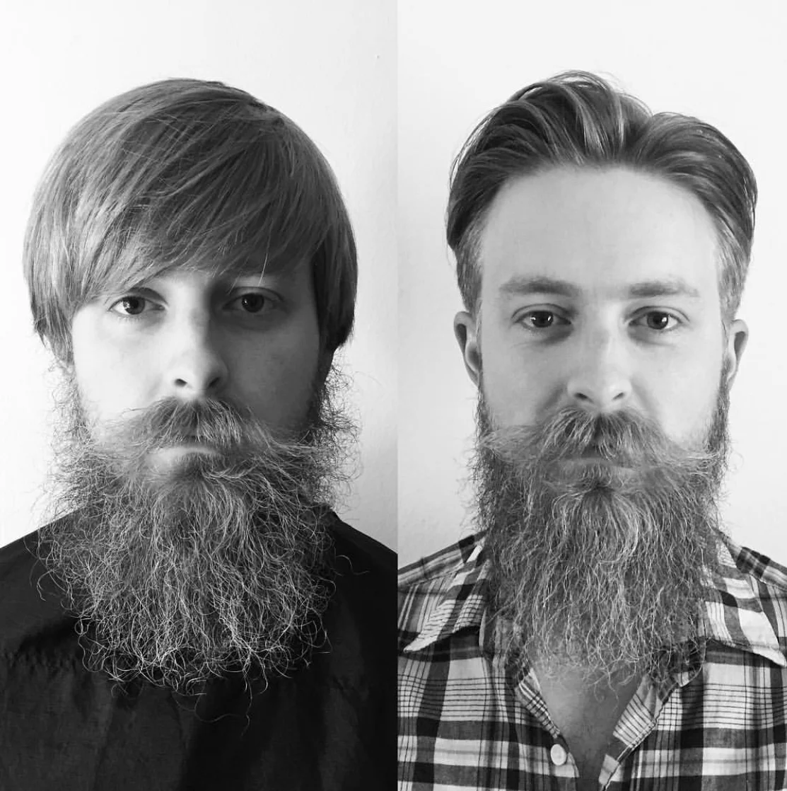 Before & After - Haircut & Styling