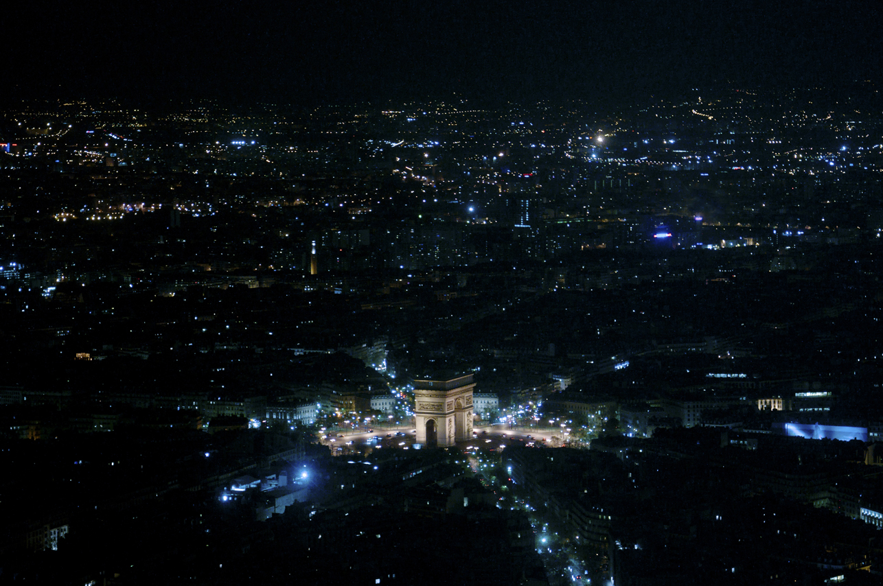 The Arc de Triomphe, Paris, France. 2012