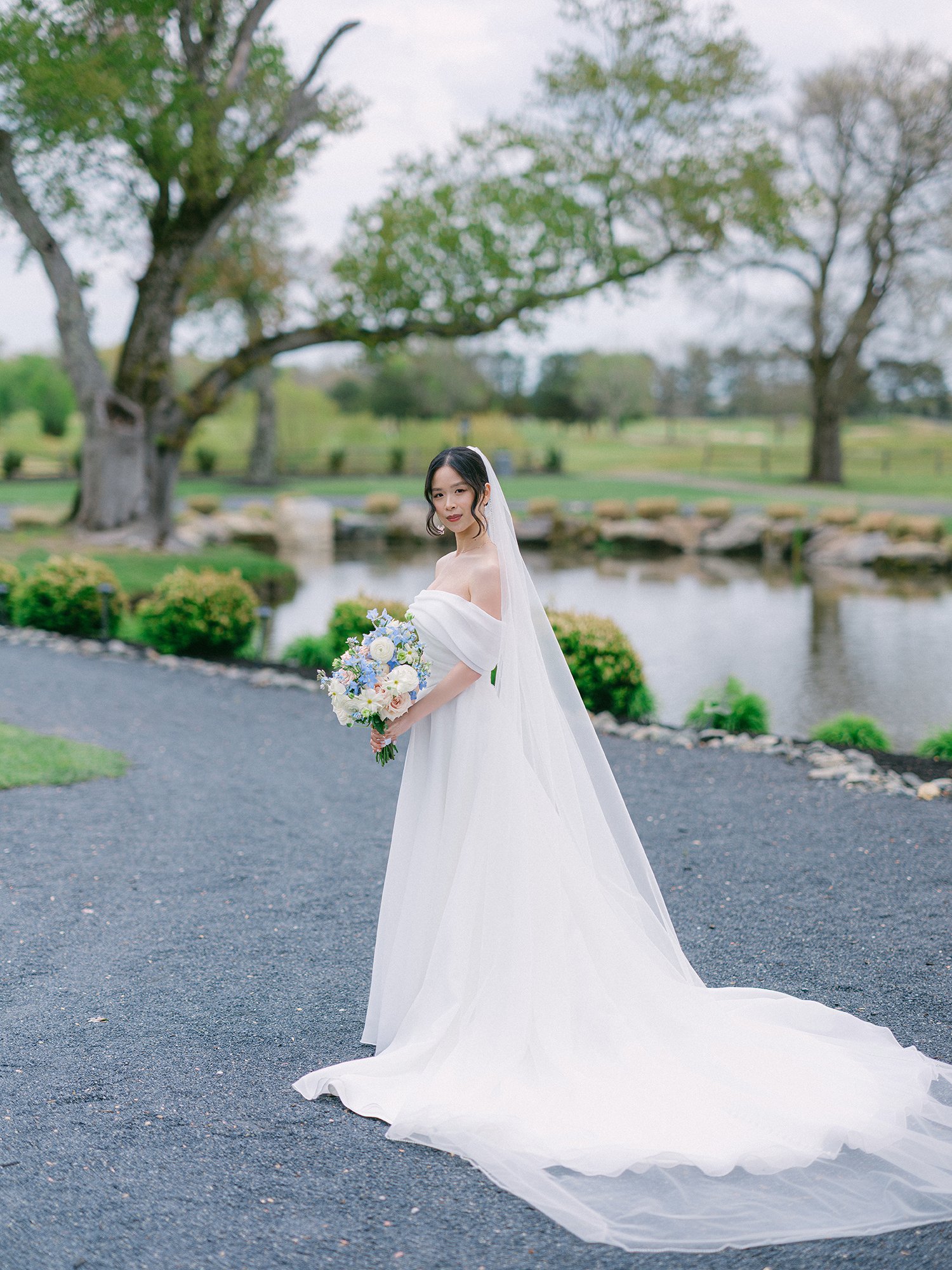 Couple portrait for wedding at Renault Winery by Haseok Chung Studio