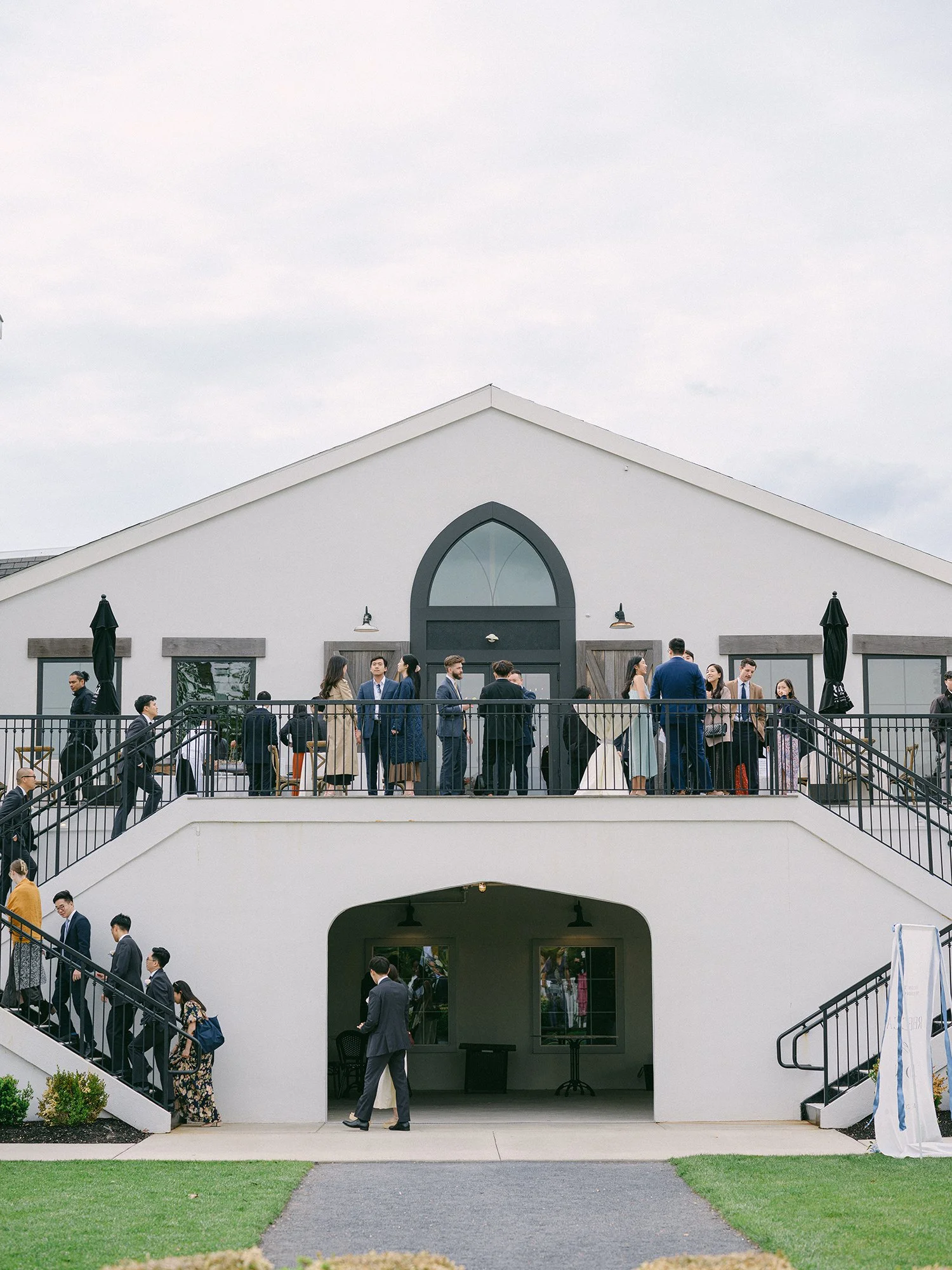Reception for wedding at Renault Winery by Haseok Chung Studio
